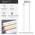 Smart Infrared Sensor Lamp Wireless Magnetic Long Cabinet Light With Rechargeable Hallway Wardrobe